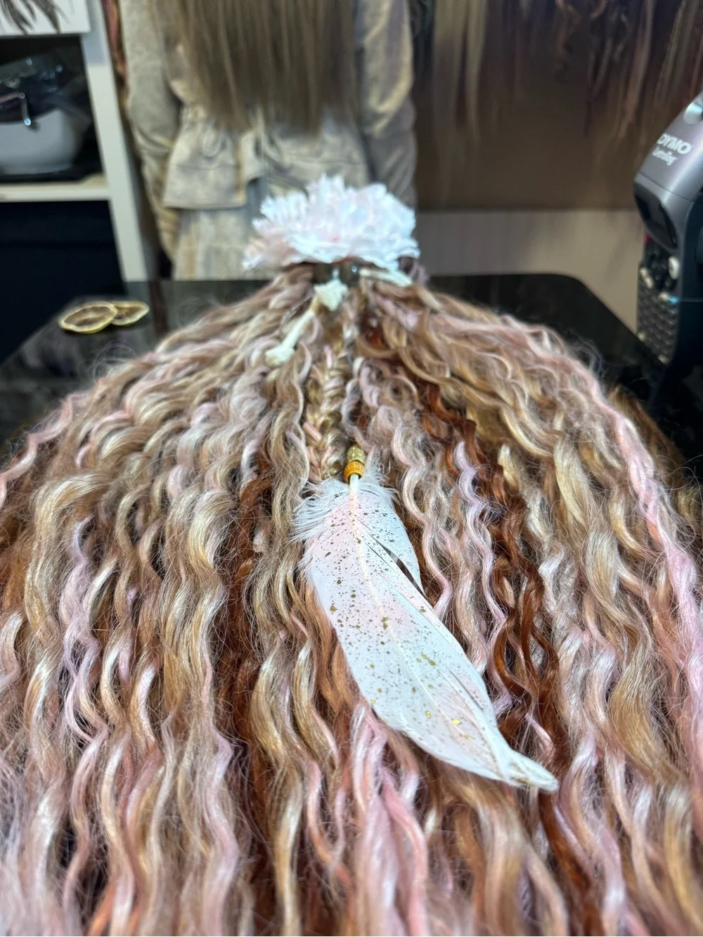 Handmade stylish braided